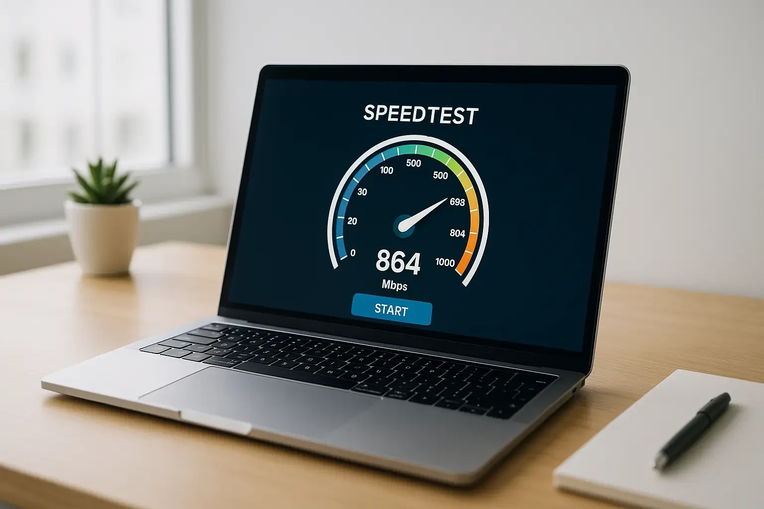 Prueba de velocidad en PC